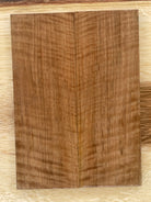 KS-119: Knife Scales - Stabilized Curly Maple - Jakob Janssen Studios